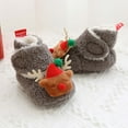 thumbnail image 6 of Slippers Toddler Toddler Christmas Slippers Slipper Socks for Toddlers Outdoor Baby Fuzzy Socks Baby Shoes 6-12 Months Girl, 6 of 7