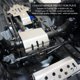 thumbnail image 2 of Juego de armaduras de chasis RC, placa protectora de protección de armaduras de chasis de acero inoxidable para pieza de actualización de coche Traxxas 82056-4 RC(Plata), 2 of 5
