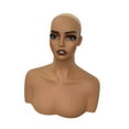 thumbnail image 4 of EHJRE Mannequin Head Manikin Head Display Styling Shop Multipurpose with Shoulder Holder for Scarf Glasses Jewelry Hat Necklace, 4 of 7