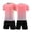 L, variant on Leey-World Kids Clothes Boys 2 Piece Athletic Outfits Short Sleeve Sport T-shirt and Shorts Summer Casual Clothes for 6-12 Years Boys' Clothing Sets(I,13-14 Years)