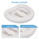 thumbnail image 2 of Alfombrillas De Baño Para Pies De Piscina Alfombrilla inflable para lavabo de pies de piscina, alfombrilla de lavado de pies de PVC, tratamiento de Spa casero ligero Sywqhk Para Estrenar, 2 of 8