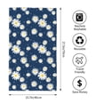 thumbnail image 2 of Honeii Daisies Flowers Print Quick-Dry Microfiber Towel, Shower Towel 27.5x16in,Absorbent Bathroom Towel for Beach, Pool, and Travel, 2 of 6