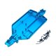 thumbnail image 2 of Accesorios de bricolaje para actualización de placa de chasis de automóvil RC, placa de marco de carrocería de chasis de metal CNC de repuesto para Azul, 2 of 8