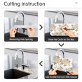 thumbnail image 5 of Yayeee Faucet Mat for Kitchen Sink 14.7" Diatomite Long Splash Guard Pad, Colorful Airplanes Pattern, 5 of 7