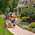 thumbnail image 2 of Yayeee Garden Flag 12" x 18" Double Sided Outdoor Yard Lawn Holiday Decorations, Large Colorful Flowers Pattern, 2 of 6