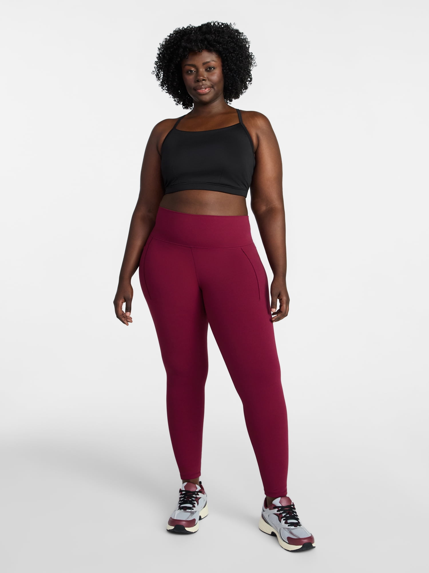 Avia Women's Strappy Scoop Sports Bra, Sizes XS-XXXL