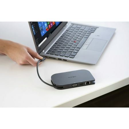 Kensington - USB-C Mobile Docking Station - Black