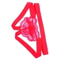 thumbnail image 2 of Mens Jockstrap Supporter Bikini Briefs Pouch Open Underwear Rojo Yuyangstore Ropa interior masculina, 2 of 8
