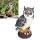 thumbnail image 1 of Adornos De Resina De Búho, Encantadoras Esculturas De Decoración Del Hogar Animal Manualidad De Mano De Obra Modelo De Aves En Miniatura Figura De Jardín De Hadas Para La, 1 of 7