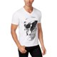 thumbnail image 1 of Camiseta gráfica de calaveras y rayas para hombre de INC, blanca, mediana I-N-C Camiseta gráfica, 1 of 1