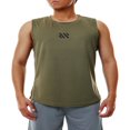 thumbnail image 1 of Mens Gym Entraînement Running Débardeur Été Athlétique Rapide Muscle Sec Musculation Débardeurs, 1 of 6