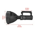 thumbnail image 4 of Youkk LED Powerful Searchlight Handy Outdoor Camping Travelling USB Charging Flashlight 8000mAh Lithium Battery White Light Spotlight Small No.01, 4 of 6