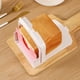 thumbnail image 1 of a de pan tostado,a de pan tostado plegable Guía para cortar pan, de tostadas compacto de pan de tostadas,Rejilla de almacenamiento ajustable para, 1 of 8