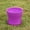 Violet, variant on Isvgxsz 6-Inch Plastic Flower Pot - Modern Indoor/Outdoor Planter with Drainage Hole & Saucer | Decorative Garden Pot for Houseplants (1-Pack)