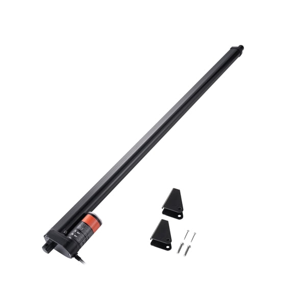 KFFKFF 12V Linear Actuator, 20 Inch Rapid 0.55"/s Movement, 220lbs/1000N Force Linear Mechanism with Mounting Support and IP54 Shielding