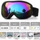thumbnail image 2 of KAIYANG Gafas de esquí de doble capa para hombre, equipo de escalada, color negro, 2 of 4