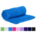 thumbnail image 1 of Puffy Cotton Premium 100% Natural Soft Cotton Hand Towel - Set of 6 - Aqua Blue, 1 of 5