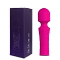 thumbnail image 1 of XBONP Personal Wand Massager for Women, Rechargeable Handheld Mini Massager for Neck Back Shoulder,Red, 1 of 8