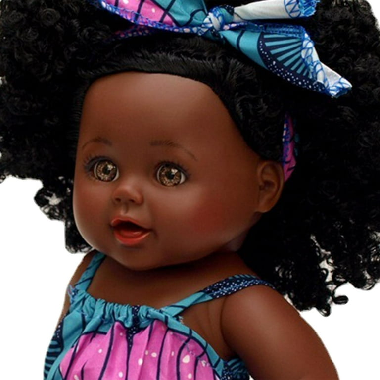 artificial baby Doll 30cm Baby Doll Washable Black Girl Doll for Infants Walmart