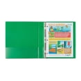 thumbnail image 5 of Pen+Gear Durable View 1-inch D-Ring Binder, Green, 5 of 10