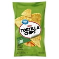 thumbnail image 2 of Great Value Hint of Lime Crispy Tortilla Chips, 13 oz, 2 of 9