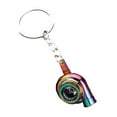 thumbnail image 1 of Turbocharger Keychain  Hoop Stainless Chain Polished Anti-deformed Decoration Alloy Gift Shop School Bag Decor Pendant Present, 1 of 12