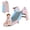 Pink, variant on Toddler Foldable Slide for Toddlers Kids Indoor Baby Plastic Play Slide with Basketball Hoop and Ball