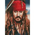 thumbnail image 1 of Cuadros Decorativos 30x40cm Kit de Sellos Punto de Cruz Persona Capaz 11CT (M0059 Pirata Aspirante) Wdftyju embutido en tela, 1 of 9