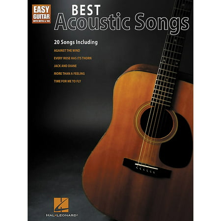 Hal Leonard Best Acoustic Songs - Easy Guitar With Notes & Tab