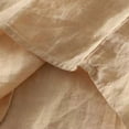 thumbnail image 3 of Garbnen Linen Tank Top Women Spaghetti Strap Sleeveless Womens Camisole Summer Beach Vacation Crew Neck Women Tunics, 3 of 7