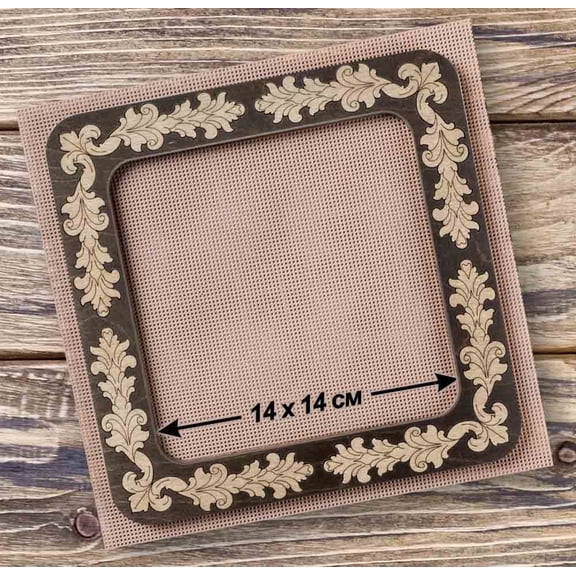 Wizardi Magnetic Embroidery Hoops FLMP-024 Wonderland Crafts