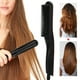 thumbnail image 5 of Peine alisador de pelo eléctrico, cepillo alisador de barba antiescaldaduras, enchufe estadounidense de 110V (negro), 5 of 5