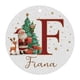 thumbnail image 2 of Adornos navideños, 26 letras, adornos colgantes para árbol de Navidad, adornos navideños personalizados, adornos navideños DIY, decoración navideña, decoración colgante para árbol de Navidad, artículo, 2 of 5