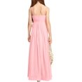 thumbnail image 2 of Drtj Girls Chiffon Dresses Formal Sleeveless Junior Bridesmaid Wedding Party Maxi Dress, 2 of 11