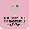 thumbnail image 4 of Inktastic Hanukkah Babys 1st Menorah Boys or Girls Baby Bib, 4 of 4