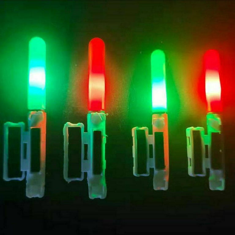  Mochalight 5 Pack Fishing Alarm Bell,Rod Tip Lights for Night  Fishing,Waterproof Luminous Glow Sticks with Buckle,for Sea Fishing Rod, Fishing Accessory Fishing Enthusiasts Green : Sports & Outdoors