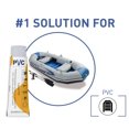thumbnail image 3 of PVC Kit de Réparation & Vinyle Imperméable Patch Liquide Résistant aux UV + Cordon Prêt en 2 Heures Colle PVC Colle Vinyle pour Matelas Gonflables Bateaux Piscines Waders Néoprène, 3 of 9