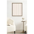 thumbnail image 2 of Kate and Laurel Framed Fabric Pinboard 20 x 26,  Printed Linen Classic Bulletin Board for Use as a Vision Board or Wall Organization, Florence Light Brown Frame, 2 of 8