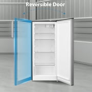 Arctic King 7.1 Cu ft Upright Convertible Freezer/Refrigerator, Stainless Steel