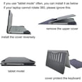 thumbnail image 7 of Laptop Case Cover for Lenovo Yoga 7i 2-in-1 16" 10th Gen / Yoga 7 2-in-1 16" 16ILL10 16AKP10 Detachable Notebook Sleeve Computer Bag PU Accessories with Heat Dissipation Hole, 7 of 7