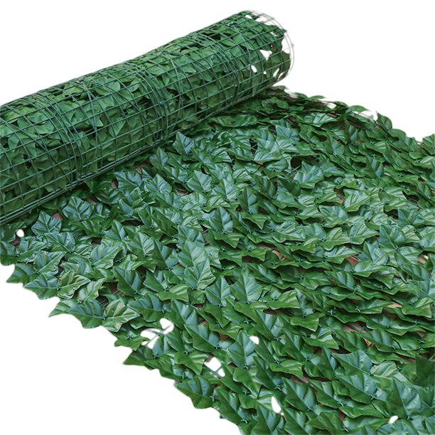 Valla De Hojas Artificiales Para JardíN Al Aire Libre Barrera De Esgrima ExtraíBle Rectangular XBTCLXEBCO 39.37 * 19.69 Pulgadas