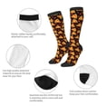 thumbnail image 6 of Lsque Cartoon Pizza Printed Crew Socks Men's Women's LightWeight Thin Casual Calf Socks ,Knee High Socks,Cotton Socks, 6 of 9