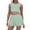 A-Light Green602, variant on XAOWF Child Girls 2PC Sets Solid Color Breathable Backless Vest And Casual Comfortable Stretchy Waist Pleated Skirt Playwear Active Summer Outfits Relaxed Fit Trendy Clothes Outfits