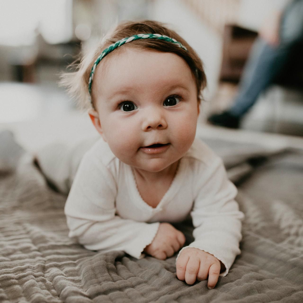 braided headband baby