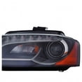 thumbnail image 3 of For Audi A3 Headlight Assembly 2009 10 11 12 2013 Pair Driver and Passenger Side | HID Type | Black Housing | AU2502166, 3 of 4