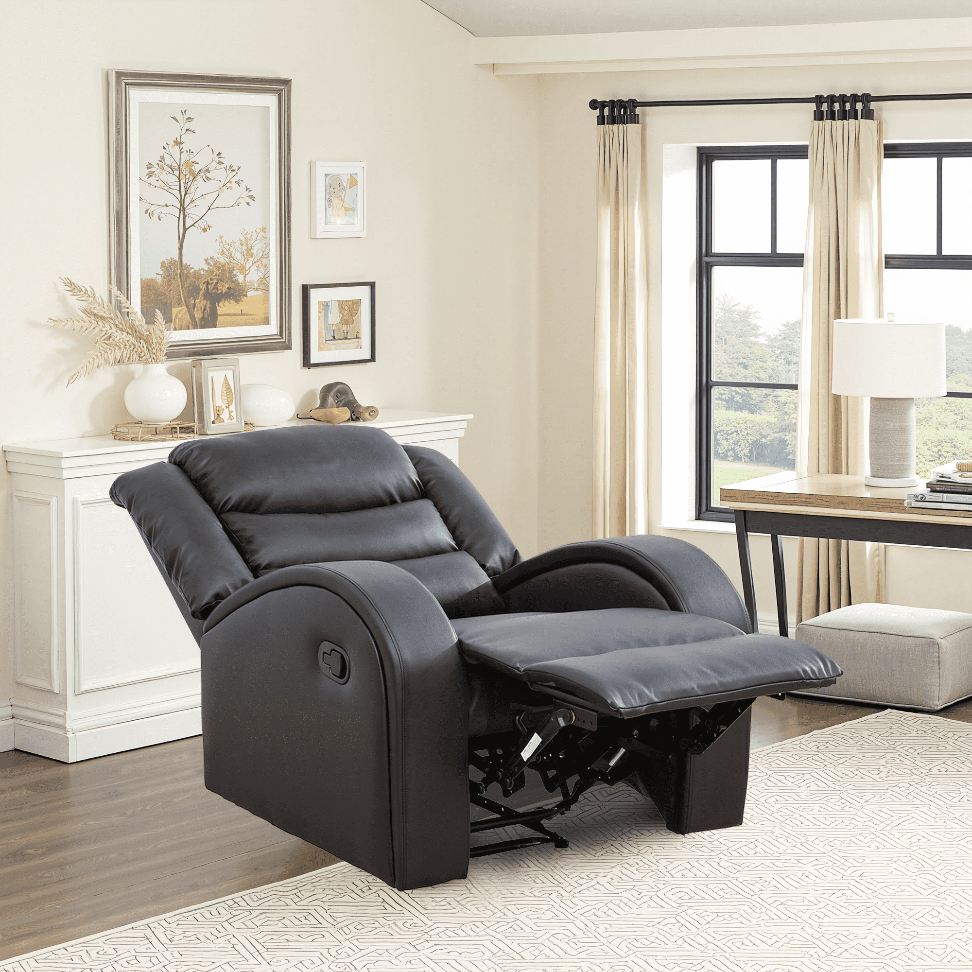 MAYEERTY Modern Adult Simple Reclining Stylish Business Function Sofa for Living Room