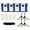 B, variant on For bObsweep For Dustin Robot Vacuum Cleaner Parts Brush Filter Dust Bag Kit