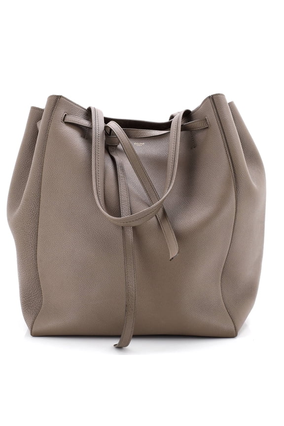 Pre-Owned Phantom Tie Cabas Tote Leather Medium By Rebag