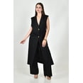 thumbnail image 5 of Conjunto largo de lino Roman Fashion /Juvenil, 791 (Negro) negro CH, 5 of 5