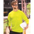 thumbnail image 1 of Hanes Workwear Long Sleeve Pocket T-Shirt Size up to 4XL, 1 of 2